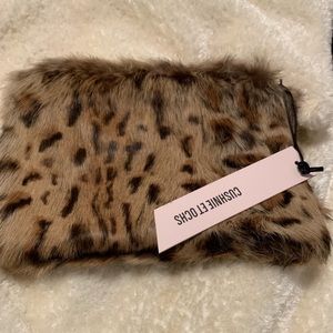 Cushnie Fur Clutch